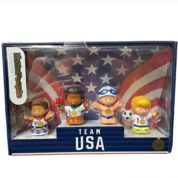 Little People® by Fisher Price TEAM USA OLYMPICS 2020 - Collectors Find BNWT - Picture 1 of 9